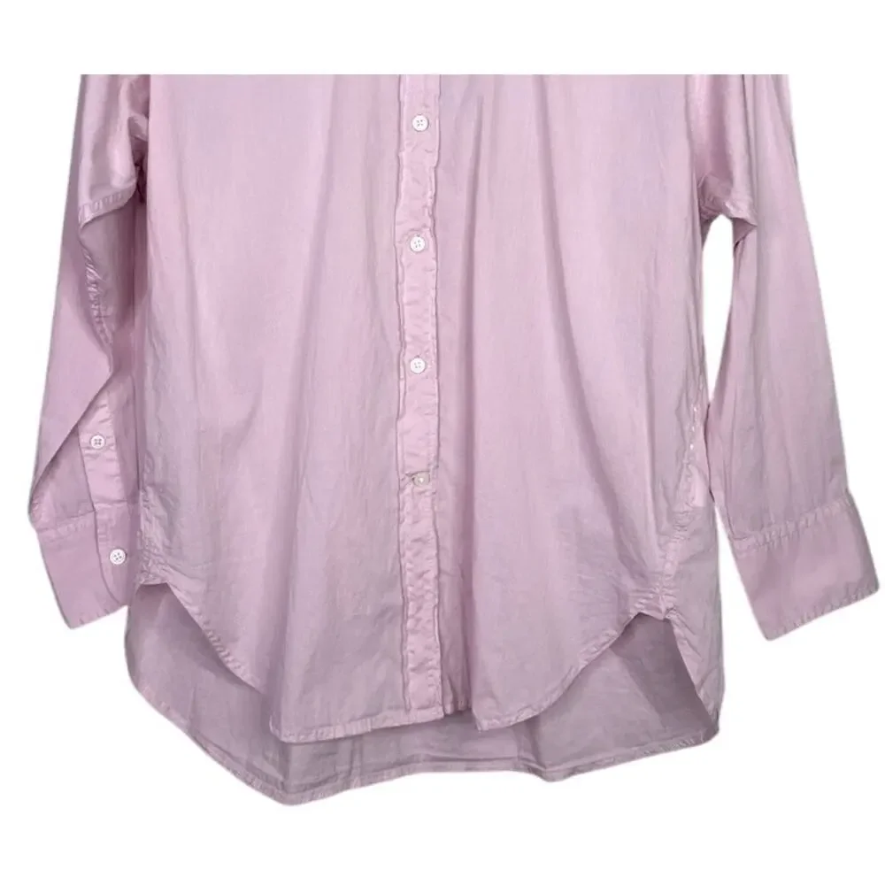 NWT J. Crew Men's Collared Button Down Relaxed Fit Long Sleeve Shirt Small Pink
